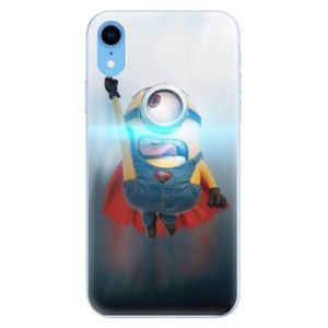 Odolné silikónové puzdro iSaprio - Mimons Superman 02 - iPhone XR vyobraziť
