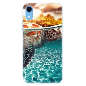 Odolné silikónové puzdro iSaprio - Turtle 01 - iPhone XR vyobraziť