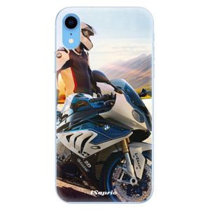 Odolné silikónové puzdro iSaprio - Motorcycle 10 - iPhone XR vyobraziť