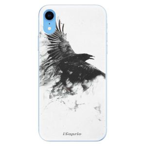 Odolné silikónové puzdro iSaprio - Dark Bird 01 - iPhone XR vyobraziť