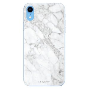 Odolné silikónové puzdro iSaprio - SilverMarble 14 - iPhone XR vyobraziť