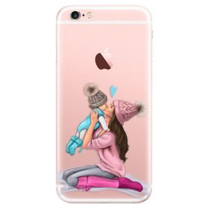 Odolné silikónové puzdro iSaprio - Kissing Mom - Brunette and Boy - iPhone 6 Plus/6S Plus vyobraziť