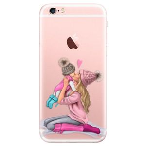 Odolné silikónové puzdro iSaprio - Kissing Mom - Blond and Girl - iPhone 6 Plus/6S Plus vyobraziť