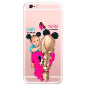 Odolné silikónové puzdro iSaprio - Mama Mouse Blonde and Boy - iPhone 6 Plus/6S Plus vyobraziť