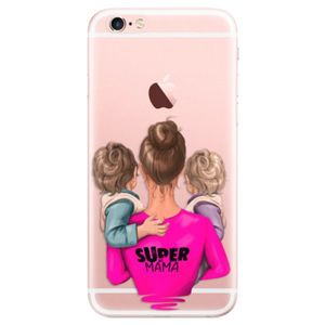 Odolné silikónové puzdro iSaprio - Super Mama - Two Boys - iPhone 6 Plus/6S Plus vyobraziť