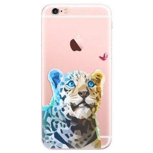 Odolné silikónové puzdro iSaprio - Leopard With Butterfly - iPhone 6 Plus/6S Plus vyobraziť