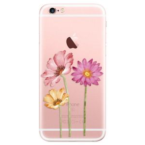 Odolné silikónové puzdro iSaprio - Three Flowers - iPhone 6 Plus/6S Plus vyobraziť