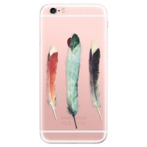 Odolné silikónové puzdro iSaprio - Three Feathers - iPhone 6 Plus/6S Plus vyobraziť
