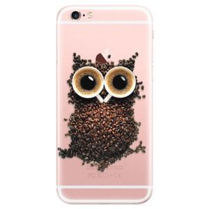 Odolné silikónové puzdro iSaprio - Owl And Coffee - iPhone 6 Plus/6S Plus vyobraziť