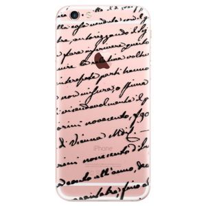 Odolné silikónové puzdro iSaprio - Handwriting 01 - black - iPhone 6 Plus/6S Plus vyobraziť