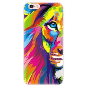 Odolné silikónové puzdro iSaprio - Rainbow Lion - iPhone 6 Plus/6S Plus vyobraziť