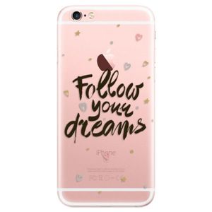 Odolné silikónové puzdro iSaprio - Follow Your Dreams - black - iPhone 6 Plus/6S Plus vyobraziť
