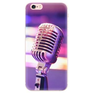 Odolné silikónové puzdro iSaprio - Vintage Microphone - iPhone 6 Plus/6S Plus vyobraziť