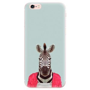 Odolné silikónové puzdro iSaprio - Zebra 01 - iPhone 6 Plus/6S Plus vyobraziť