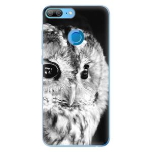 Odolné silikónové puzdro iSaprio - BW Owl - Huawei Honor 9 Lite vyobraziť