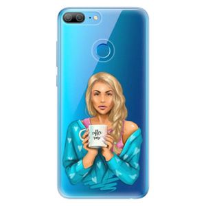 Odolné silikónové puzdro iSaprio - Coffe Now - Blond - Huawei Honor 9 Lite vyobraziť