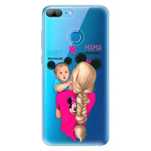 Odolné silikónové puzdro iSaprio - Mama Mouse Blonde and Boy - Huawei Honor 9 Lite vyobraziť