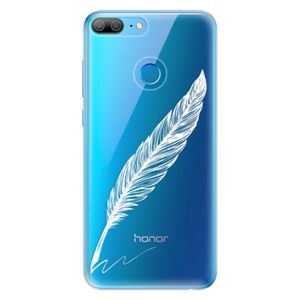 Odolné silikónové puzdro iSaprio - Writing By Feather - white - Huawei Honor 9 Lite vyobraziť