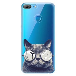 Odolné silikónové puzdro iSaprio - Crazy Cat 01 - Huawei Honor 9 Lite vyobraziť