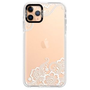 Silikónové puzdro Bumper iSaprio - White Lace 02 - iPhone 11 Pro Max vyobraziť