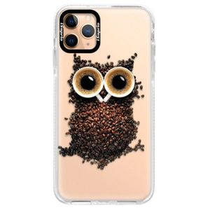 Silikónové puzdro Bumper iSaprio - Owl And Coffee - iPhone 11 Pro Max vyobraziť