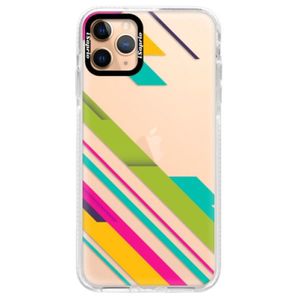 Silikónové puzdro Bumper iSaprio - Color Stripes 03 - iPhone 11 Pro Max vyobraziť