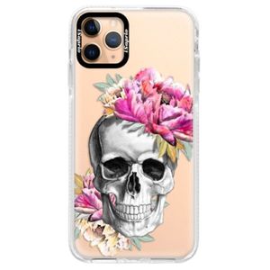 Silikónové puzdro Bumper iSaprio - Pretty Skull - iPhone 11 Pro Max vyobraziť