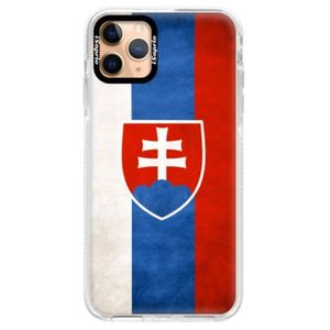 Silikónové puzdro Bumper iSaprio - Slovakia Flag - iPhone 11 Pro Max vyobraziť