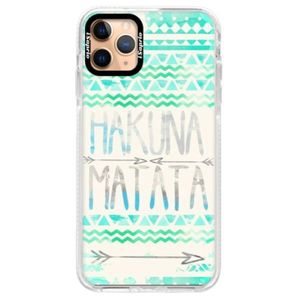 Silikónové puzdro Bumper iSaprio - Hakuna Matata Green - iPhone 11 Pro Max vyobraziť