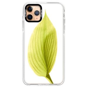 Silikónové puzdro Bumper iSaprio - Green Leaf - iPhone 11 Pro Max vyobraziť