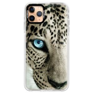 Silikónové puzdro Bumper iSaprio - White Panther - iPhone 11 Pro Max vyobraziť