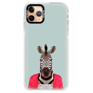 Silikónové puzdro Bumper iSaprio - Zebra 01 - iPhone 11 Pro Max vyobraziť
