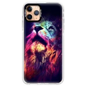 Silikónové puzdro Bumper iSaprio - Lion in Colors - iPhone 11 Pro Max vyobraziť