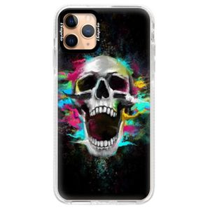 Silikónové puzdro Bumper iSaprio - Skull in Colors - iPhone 11 Pro Max vyobraziť