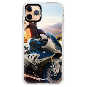 Silikónové puzdro Bumper iSaprio - Motorcycle 10 - iPhone 11 Pro Max vyobraziť