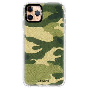 Silikónové puzdro Bumper iSaprio - Green Camuflage 01 - iPhone 11 Pro Max vyobraziť