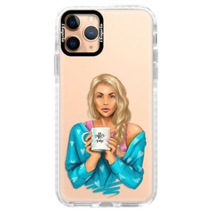 Silikónové puzdro Bumper iSaprio - Coffe Now - Blond - iPhone 11 Pro vyobraziť