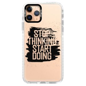 Silikónové puzdro Bumper iSaprio - Start Doing - black - iPhone 11 Pro vyobraziť