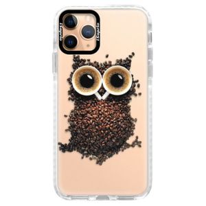 Silikónové puzdro Bumper iSaprio - Owl And Coffee - iPhone 11 Pro vyobraziť