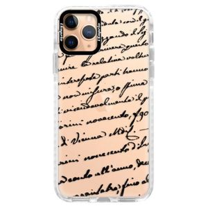 Silikónové puzdro Bumper iSaprio - Handwriting 01 - black - iPhone 11 Pro vyobraziť
