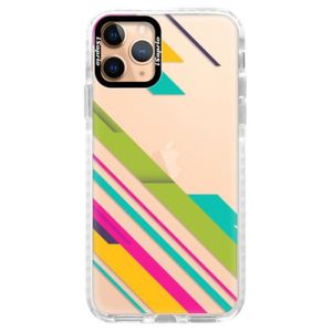 Silikónové puzdro Bumper iSaprio - Color Stripes 03 - iPhone 11 Pro vyobraziť