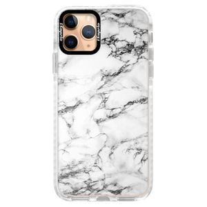 Silikónové puzdro Bumper iSaprio - White Marble 01 - iPhone 11 Pro vyobraziť