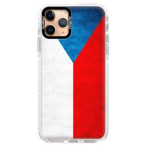 Silikónové puzdro Bumper iSaprio - Czech Flag - iPhone 11 Pro vyobraziť