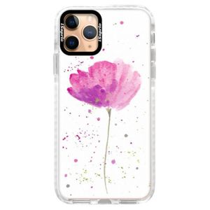 Silikónové puzdro Bumper iSaprio - Poppies - iPhone 11 Pro vyobraziť