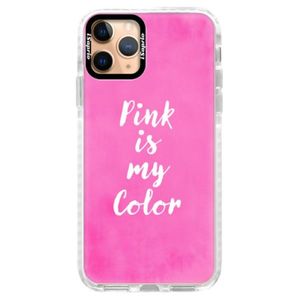 Silikónové puzdro Bumper iSaprio - Pink is my color - iPhone 11 Pro vyobraziť