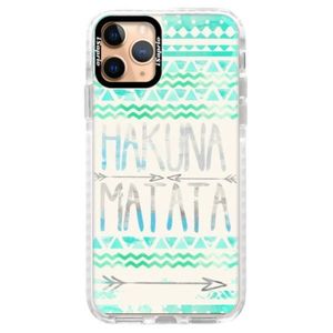 Silikónové puzdro Bumper iSaprio - Hakuna Matata Green - iPhone 11 Pro vyobraziť