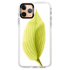 Silikónové puzdro Bumper iSaprio - Green Leaf - iPhone 11 Pro vyobraziť