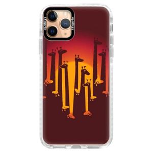 Silikónové puzdro Bumper iSaprio - Giraffe 01 - iPhone 11 Pro vyobraziť