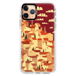 Silikónové puzdro Bumper iSaprio - Mountain City - iPhone 11 Pro vyobraziť
