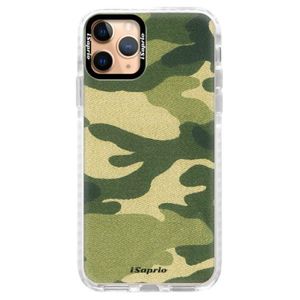 Silikónové puzdro Bumper iSaprio - Green Camuflage 01 - iPhone 11 Pro vyobraziť